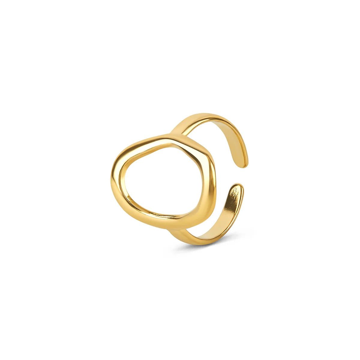 Abstract Organic Outline Ring