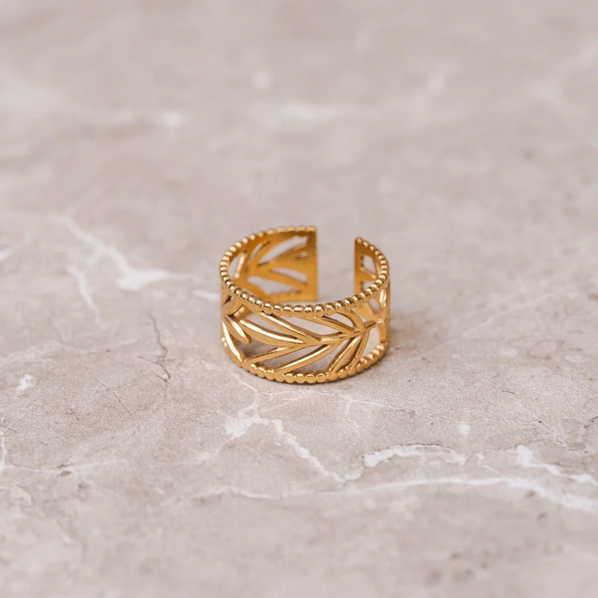 Adjustable Botanical Ring