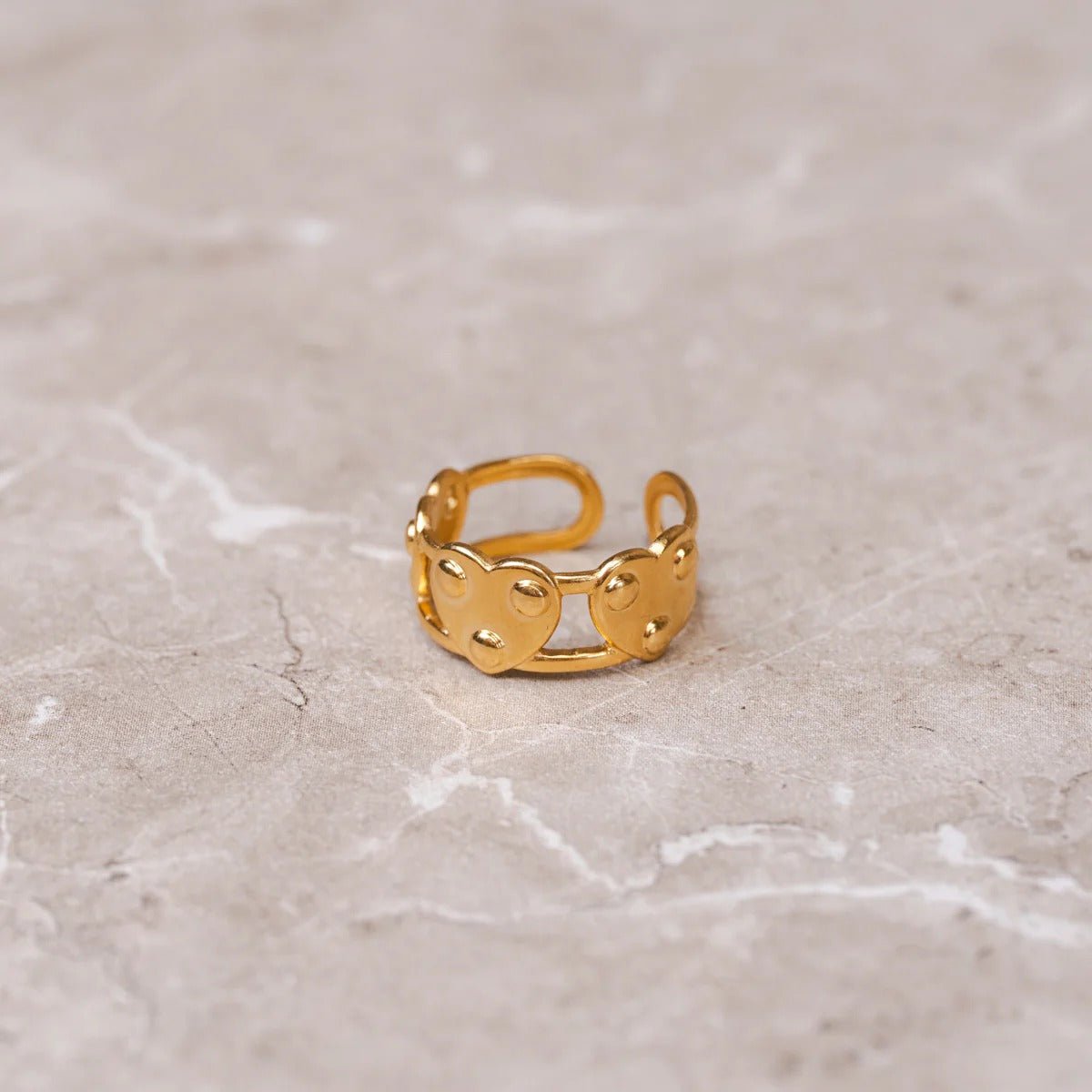 Adjustable Eternal Heart Ring