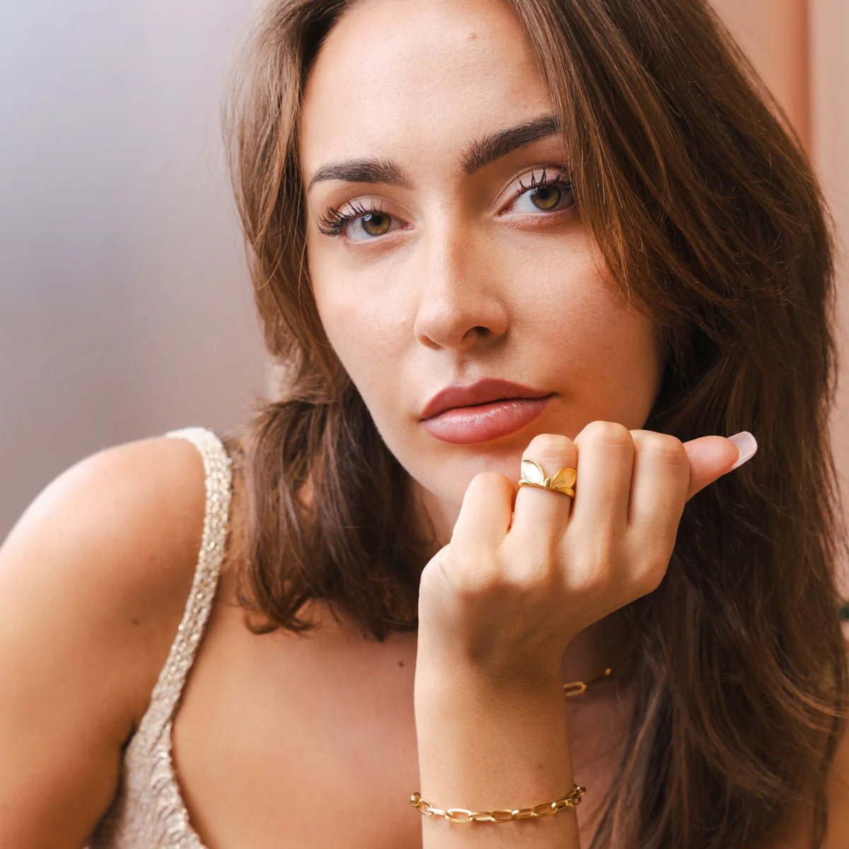 Adjustable Leaf Ring