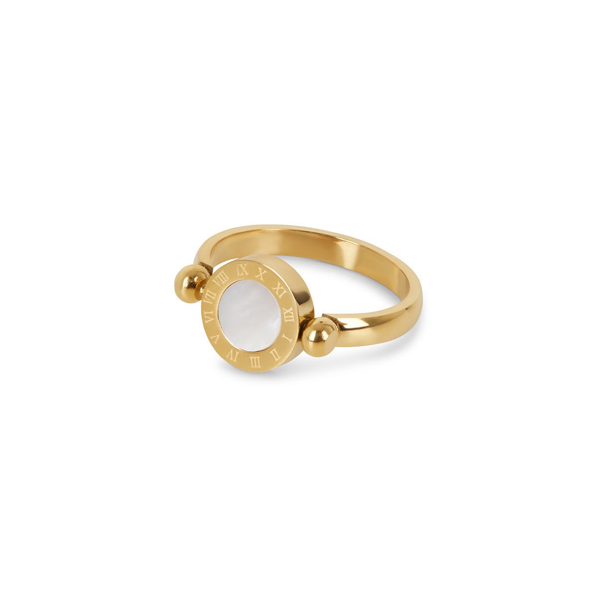 Rotating Roman Numeral Ring