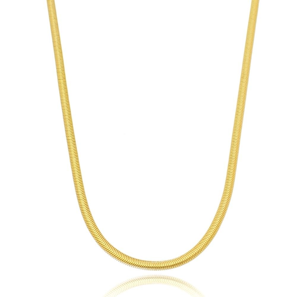 Fine Snake Chain Necklace 2mm