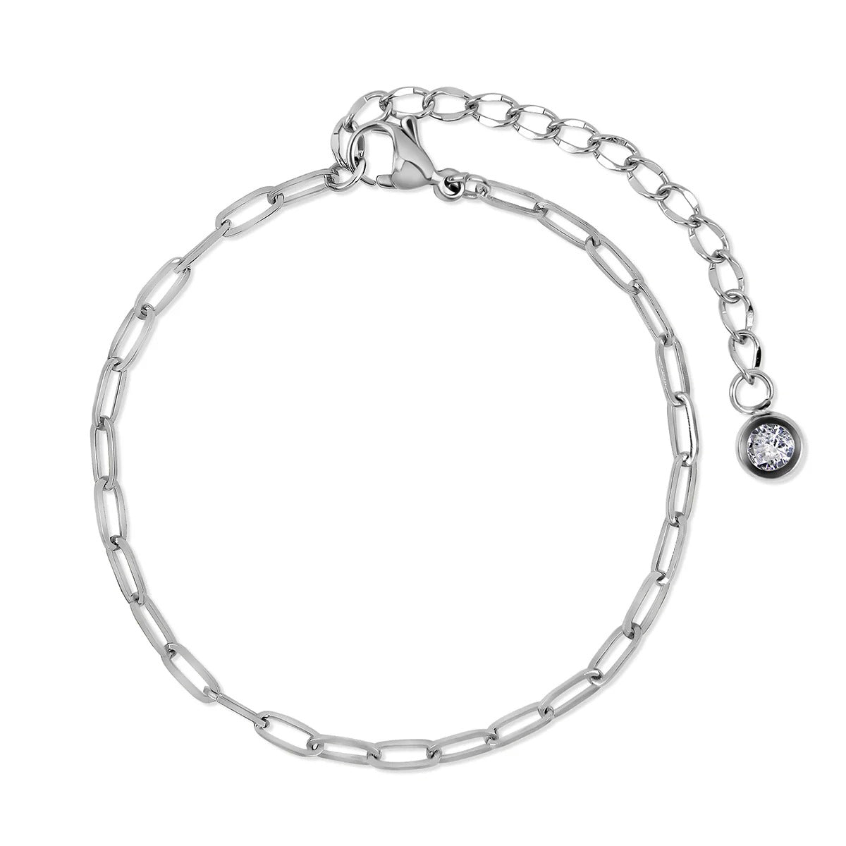 Glamour Bracelet Set with Cubic Zirconia